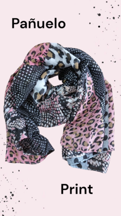 Pañuelos largos estampados en internet