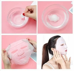 Mascarilla facial comprimida en internet