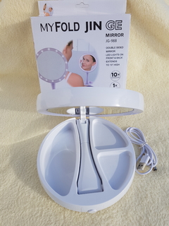 Espejo rebatible con luz led - Agusn.Tienda