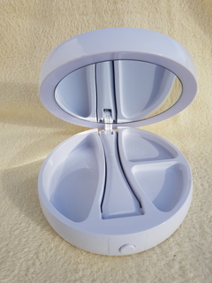 Espejo rebatible con luz led - tienda online