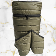 Bolso matero cerrado con azucarera y yerbera