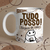 Caneca Flork "Tudo posso! Depois do café"