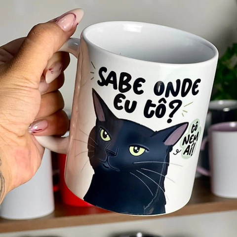 Caneca Única "To nem aí"