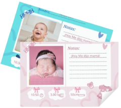 Calendario Personalizable de Primer Año | Unisex vs Modelos | editable