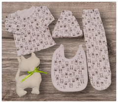 AJUAR X4 pzs Estampado - comprar online