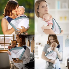 Fular Portabebe Correa Ergonomica Transpirable Y Ajustable - TAG novedades