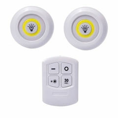 Pack Set 3 Luz Led 3w + Control Remoto - tienda online