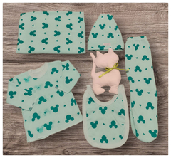 AJUAR x5 piezas Estampado - tienda online