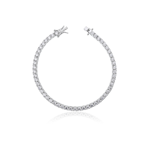 PULSEIRA RIVIERA REDONDA 4 GARRAS PRATA