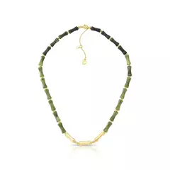 COLAR CURTO BAMBOO JADE
