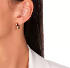 BRINCO ARGOLA CORAÇÃO LISO DOURADO - comprar online