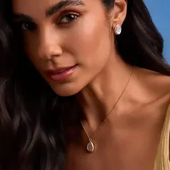 Imagem do BRINCO MADREPÉROLA WHITE HARMONY