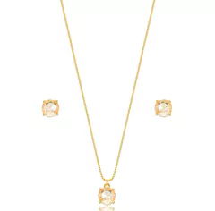 BRINCO REDONDO MORGANITA DOURADO na internet