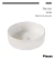 Bacha De Apoyo Piazza A524 B - Loza Porcelana Sanitaria Baño - comprar online