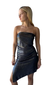 Vestido Venecia gr foil asimetrico en internet