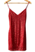 Vestido Roma Lentejuelas Rojo en internet