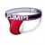 Jockstrap Respirável Vermelho, azul e cinza - comprar online