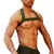 Cinto masculino - Branco, preto e verde. na internet