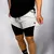 Shorts Masculino Treino Academia com Forro - FRETE GRÁTIS
