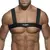 Cinto masculino - Branco, preto e verde. - loja online