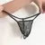 Calcinha masculina transparente - underease