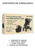 Imagem do Carrinho Kansas Silver Premium Baby C/ Bebê Conforto E Base
