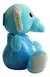 PELUCIA ELEFANTE MUSICAL AZUL - Baby Car