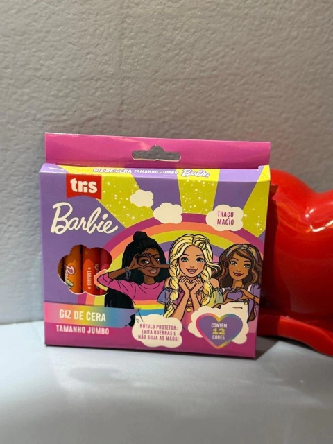 Giz de cera jumbo Barbie