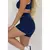 Shorts básico azul marinho P - comprar online