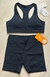 Short com bolso lateral preto - Sis Store
