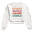 Moletom Cropped Empowered woman - comprar online