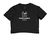 Camiseta Cropped Café em uma mão Confiança na outra