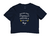 Camiseta Cropped Nascido para Programar na internet