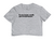 Camiseta Cropped Eu sou suave, vocês me estressam na internet
