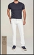 Calça branca slim