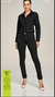 Calça preta feminina skinny cós médio