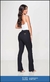 Calça preta flare cós alto premium - comprar online