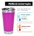 Copo Termico Aço Inox 473ml C/ Tampa E Abridor Cores - Descomplicando.Cia