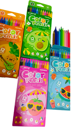 COLOR PENCIL TROPICAL X 12 6733
