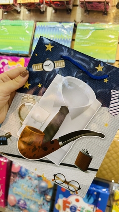 BOLSA DE REGALO PARA HOMBRE X 12 UND - comprar online
