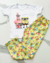 PIJAMA INFANTIL LARGO BOB Y PATRICIO MANGAS CORTAS