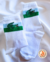 MEDIA TENNIS ADULTO LACOSTE CELESTE VERDE - comprar online