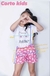 PIJAMA GATITO INFANTIL - MEDIA NARANJA