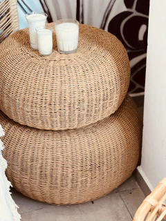 Puff nordico kraft - comprar online
