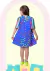 Vestido Bia Inseto Azul - comprar online