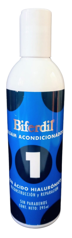 Shampoo n°1 hialuronico. x295g. Biferdil