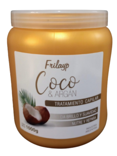 Baño capilar coco y Argan Frilayp. 1000kg