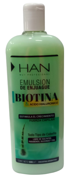 Emulsion de enjuague Biotina x500cm3