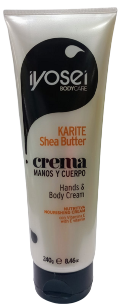Crema coporal y manos Iyosei. x240g