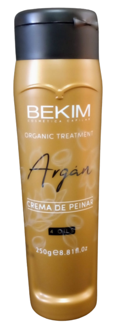 Crema peinar argan 4 aceites. Bekim. x250g